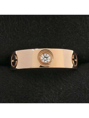 Cartier Love Ring Half Diamond 53
